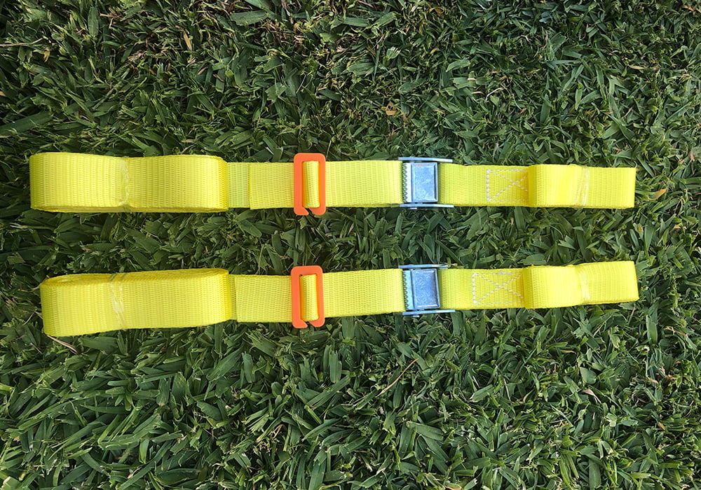 High Visibility Tie Down Straps to Secure Tents & Awnings Outback