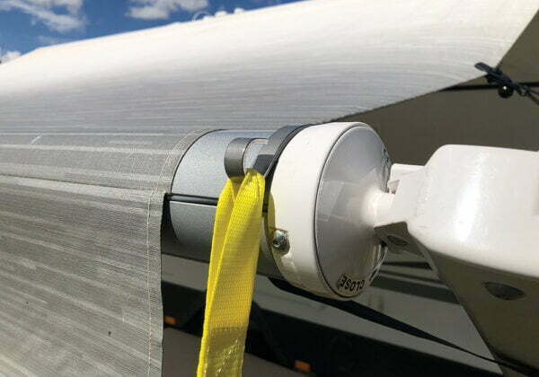 secure awning clips for caravans, RVs and camping