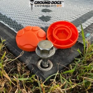 Ground Mat screw in peg