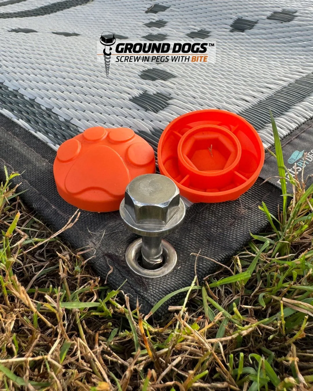 Ground Mat screw in peg
